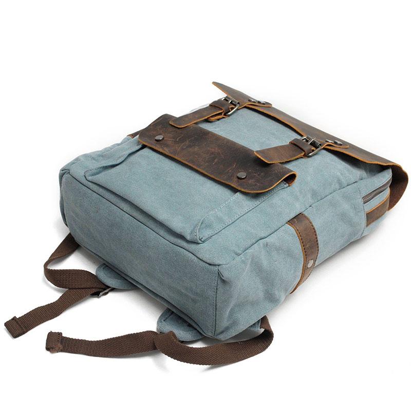 Helsinki Vintage Canvas Backpack