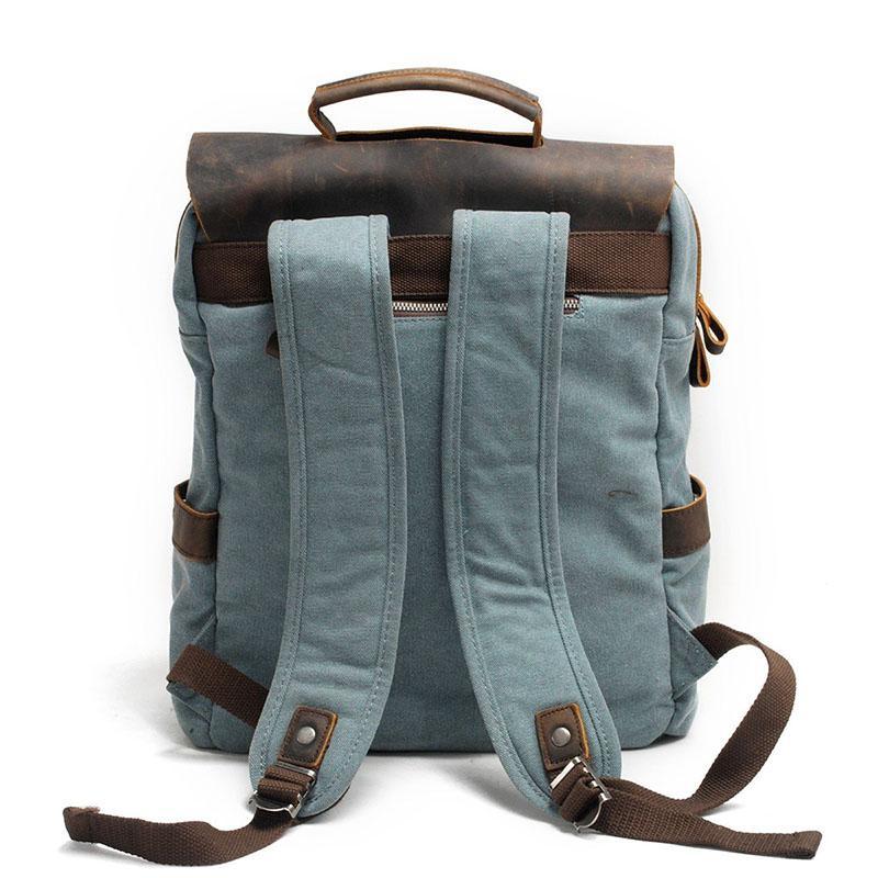 Helsinki Vintage Canvas Backpack