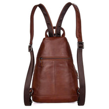 Load image into Gallery viewer, Brown Little School Backpack Sling Bag

