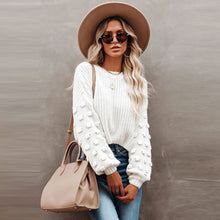 Load image into Gallery viewer, White Long Sleeve Sweater

