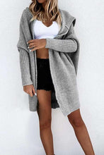 Load image into Gallery viewer, Grey Bat Hoodie Cardigan
