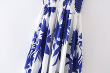 Load image into Gallery viewer, Print Straps Midi Dress
