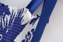 Load image into Gallery viewer, Print Straps Midi Dress
