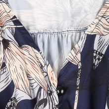 Load image into Gallery viewer, Navy Floral Pockets Maxi Dress
