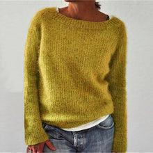 Load image into Gallery viewer, Simple Green Long Sleeve Sweater
