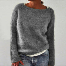 Load image into Gallery viewer, Simple Green Long Sleeve Sweater
