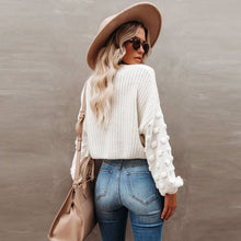 Load image into Gallery viewer, White Long Sleeve Sweater
