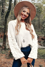 Load image into Gallery viewer, White Long Sleeve Sweater

