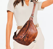 Load image into Gallery viewer, Leather Hip Zipper Bag
