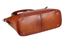 Load image into Gallery viewer, Brown Leather Diaper Bag
