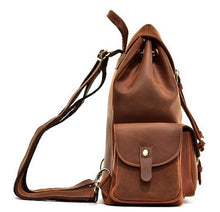 Load image into Gallery viewer, Leather Backpack for Women Men
