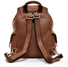 Load image into Gallery viewer, Leather Backpack for Women Men
