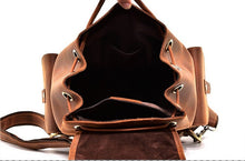 Load image into Gallery viewer, Leather Backpack for Women Men
