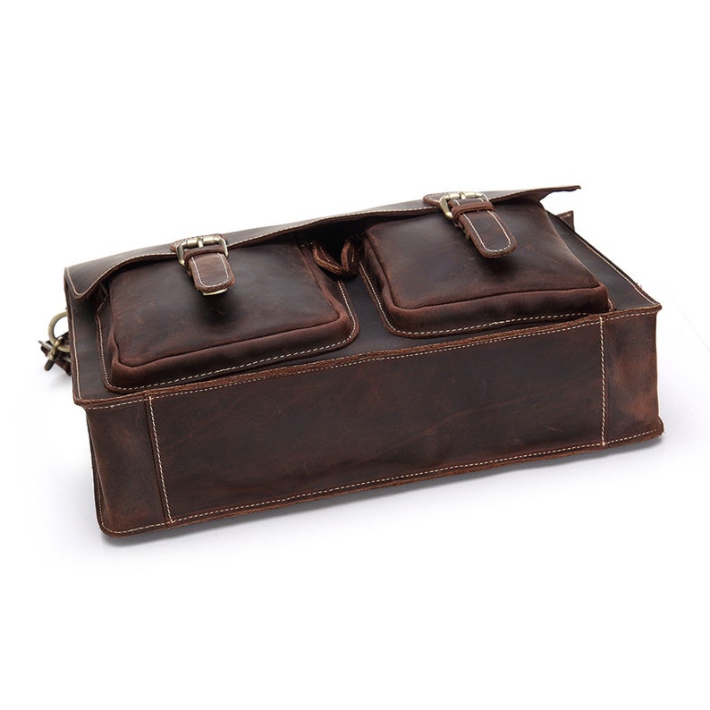 Leather Messenger Bag for Men