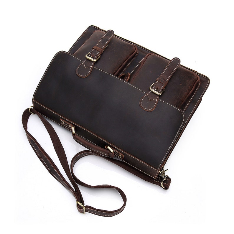 Leather Messenger Bag for Men