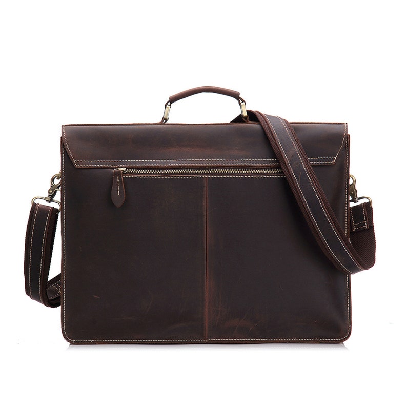 Leather Messenger Bag for Men