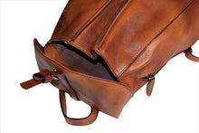 Load image into Gallery viewer, Brown Leather Backpack
