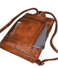 Load image into Gallery viewer, Classic Leather Backpack Women
