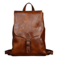 Load image into Gallery viewer, Classic Leather Backpack Women
