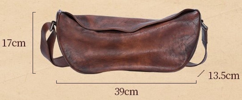 Leather Crossbody Sling Bag For Women