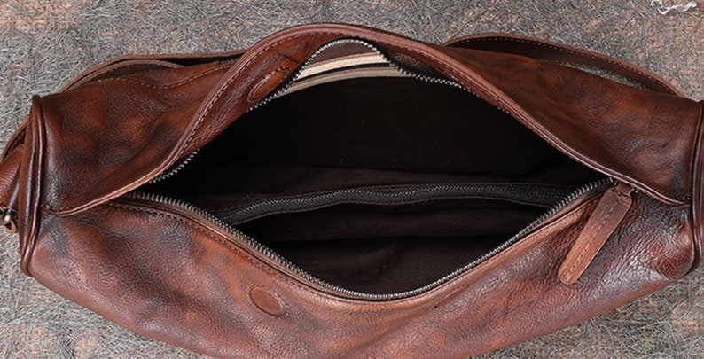 Leather Crossbody Sling Bag For Women