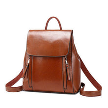 Load image into Gallery viewer, Handmade Resistance Genuine Leather Backpack Unisex
