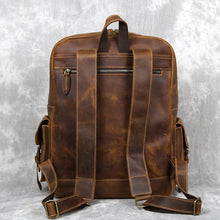 Load image into Gallery viewer, Leather Backpack Men
