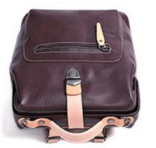 Load image into Gallery viewer, Leather Backpack Women
