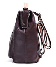 Load image into Gallery viewer, Leather Backpack Women
