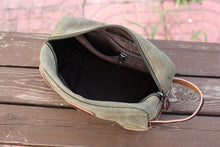 Load image into Gallery viewer, Toiletry Bag Groomsmen Gift Canvas Dopp Kit Travel Bag
