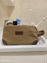 Load image into Gallery viewer, Toiletry Bag Groomsmen Gift Canvas Dopp Kit Travel Bag
