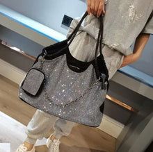 Load image into Gallery viewer, Bling Sparkling Crystals Rhinestone Evening Bag Handbag

