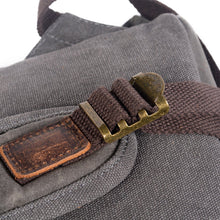 Load image into Gallery viewer, Canvas Leather Backpack
