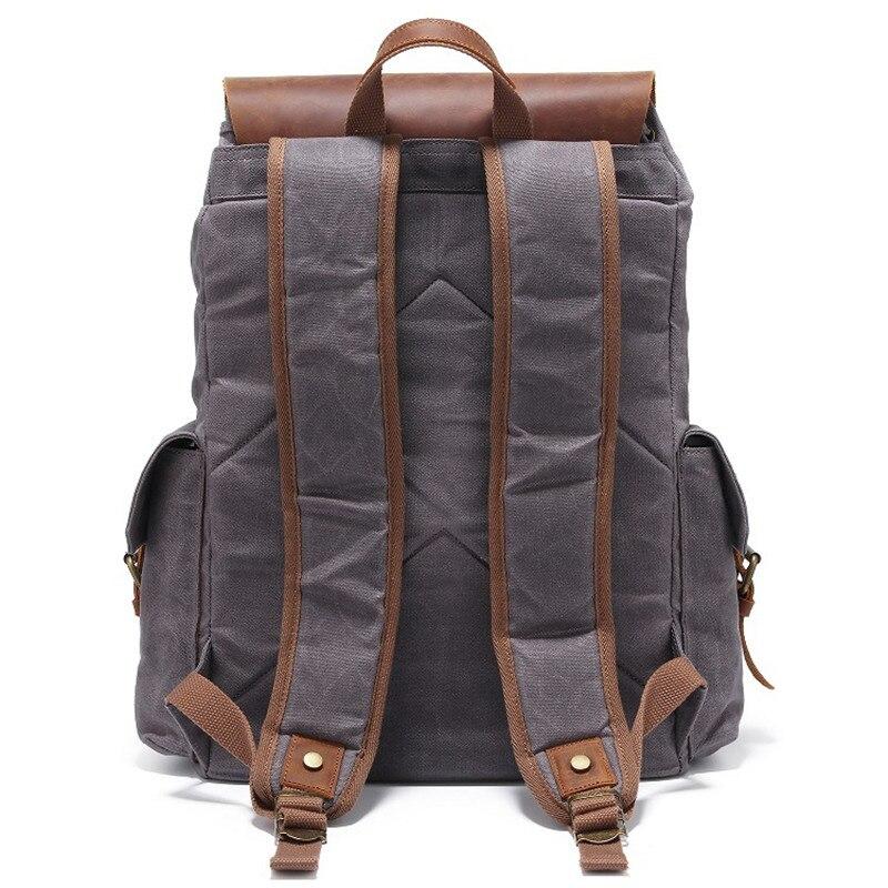 Waxed Canvas Backpack | LATVIA