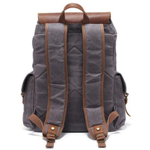 Load image into Gallery viewer, Waxed Canvas Backpack | LATVIA
