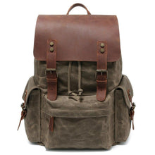 Load image into Gallery viewer, Waxed Canvas Backpack | LATVIA
