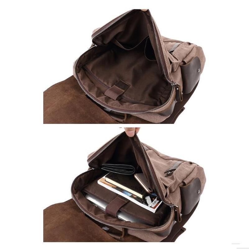 Small Canvas Backpack