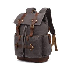 Load image into Gallery viewer, Adventurer Army Rucksack Backpack
