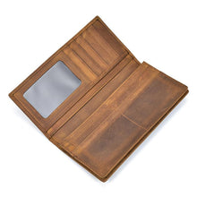 Load image into Gallery viewer, The Pathfinder Bifold Wallet Genuine Leather Pocket Book

