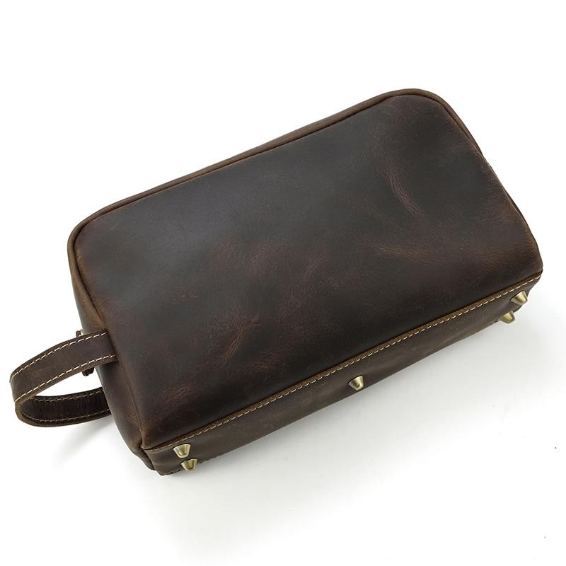 Wanderer Toiletry Bag Genuine Leather Toiletry Bag