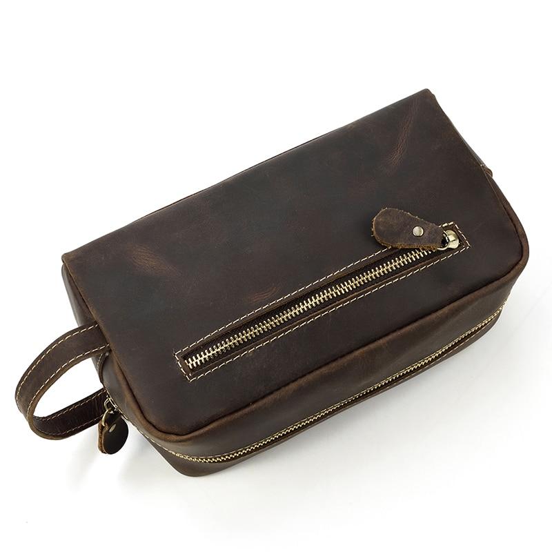 Wanderer Toiletry Bag Genuine Leather Toiletry Bag