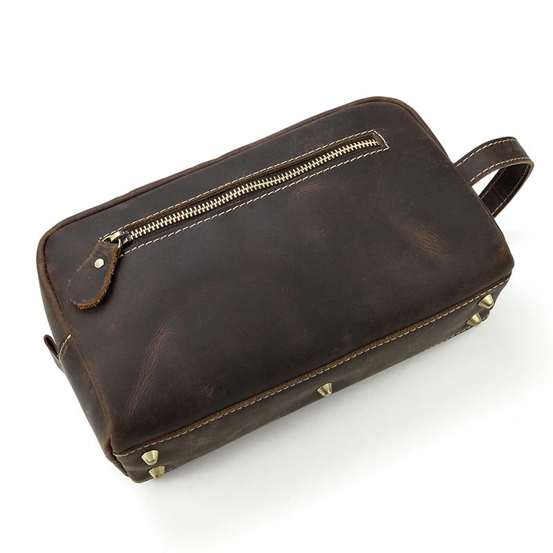 Wanderer Toiletry Bag Genuine Leather Toiletry Bag