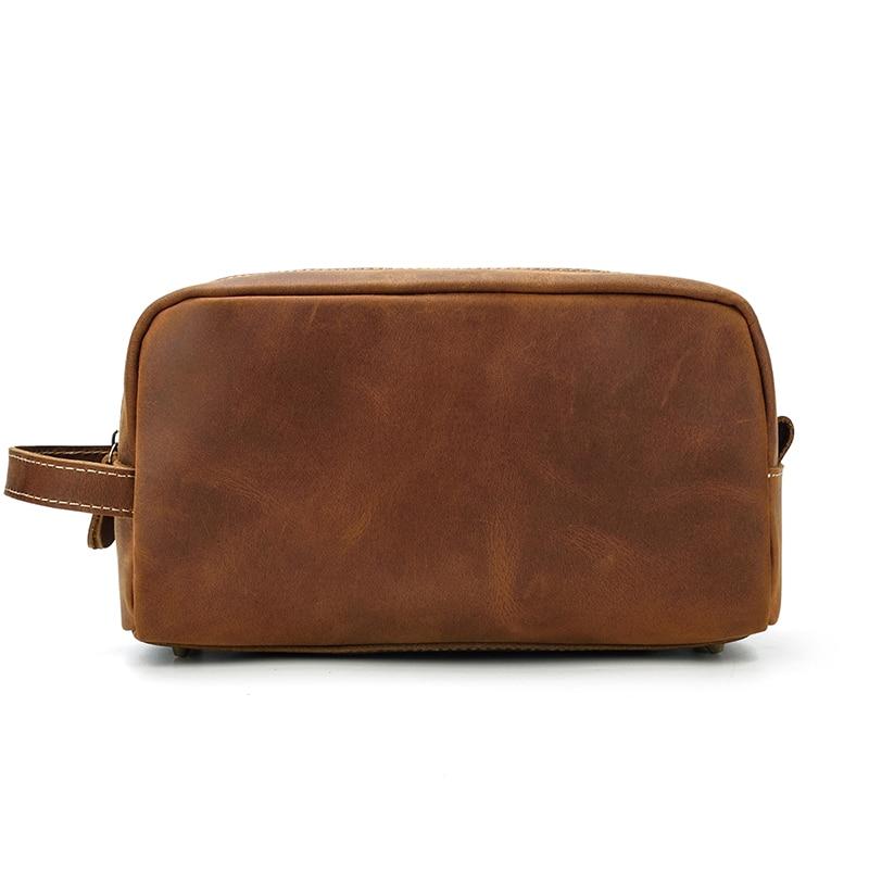 Wanderer Toiletry Bag Genuine Leather Toiletry Bag