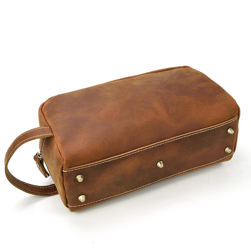Wanderer Toiletry Bag Genuine Leather Toiletry Bag
