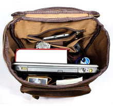 Load image into Gallery viewer, Faulkner Handcrafted Leather Backpack
