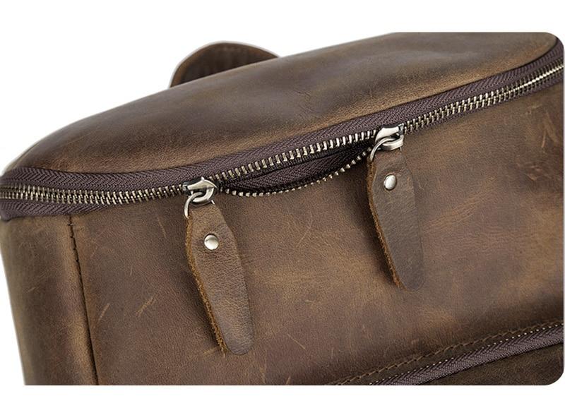 Faulkner Handcrafted Leather Backpack