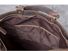Load image into Gallery viewer, Handmade Vintage Leather Backpack
