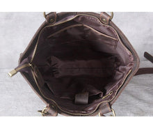 Load image into Gallery viewer, Handmade Vintage Leather Backpack
