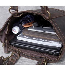 Load image into Gallery viewer, Handmade Vintage Leather Backpack
