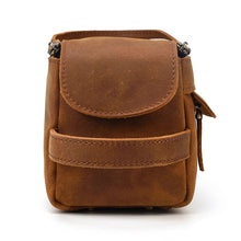 Load image into Gallery viewer, Leather Dopp Kit Handmade Leather Toiletry Bag
